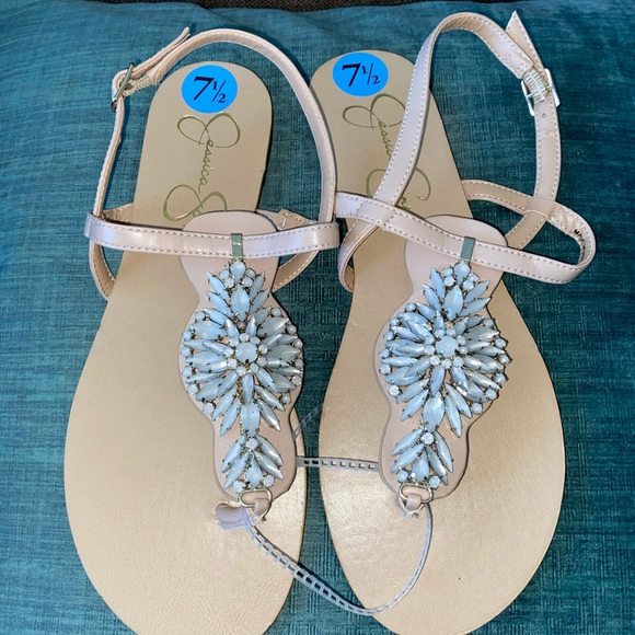 NWT Jessica Simpson ornate sandals size 7 - Picture 3 of 4